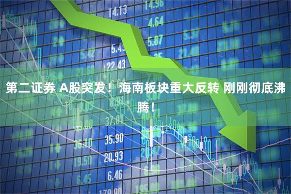 第二证券 A股突发！海南板块重大反转 刚刚彻底沸腾！